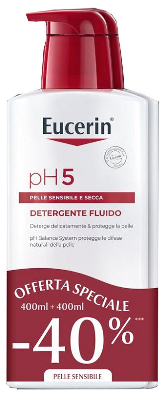EUCERIN BIPAC PH5 FLU DET400ML