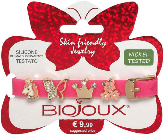 BJB012 BRACCIALE SILIC RA GP