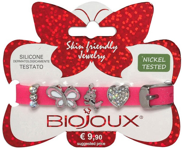BJB014 BRACCIALE SILIC RA SS
