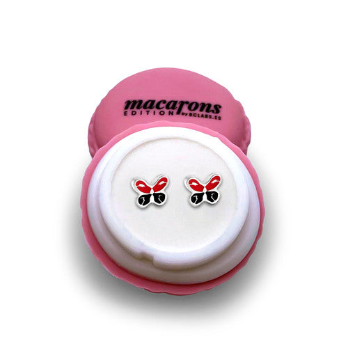 NANTES ORECCHINO BLACK BUTTERF