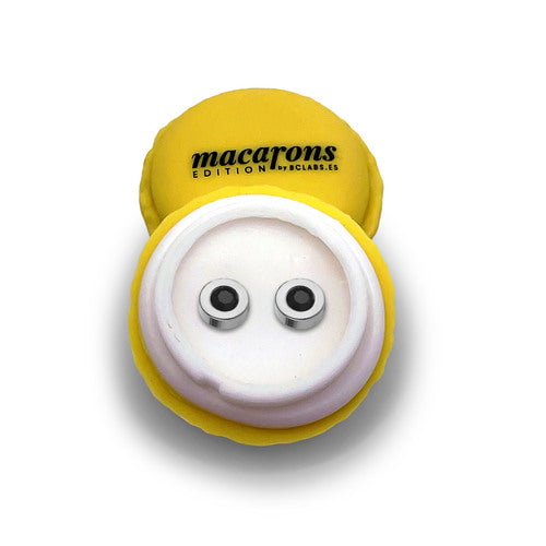 NANTES ORECCHINO BLACK BUTTON