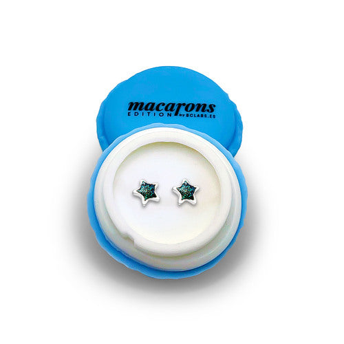 NANTES ORECCHINO GREEN BLK STA