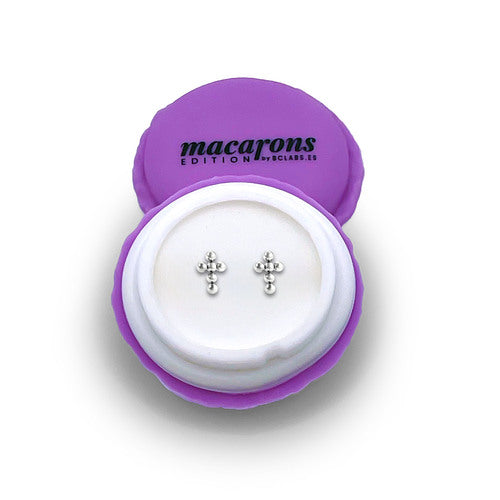 NANTES ORECCHINO SILVER CROSS