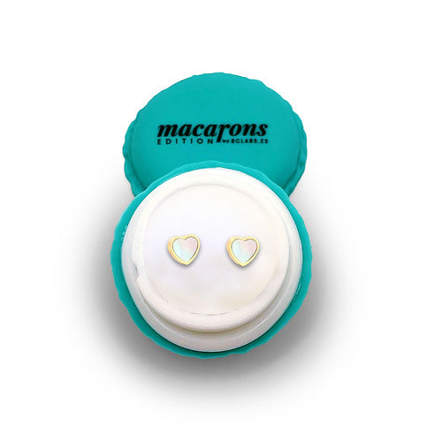 NANTES ORECCHINO WHITE HEART