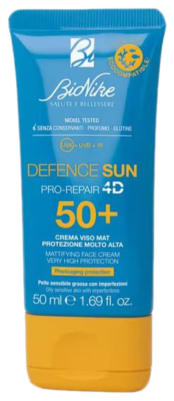 DEFENCE SUN 50+ CR VISO MAT