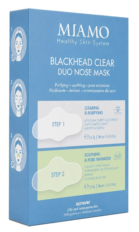 MIAMO BLACKHEAD CLEAR DUO MASK